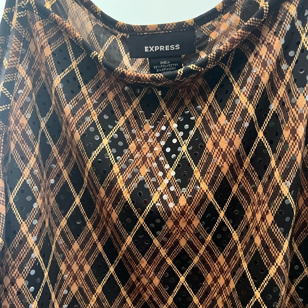 Vintage Express Sequined Tank